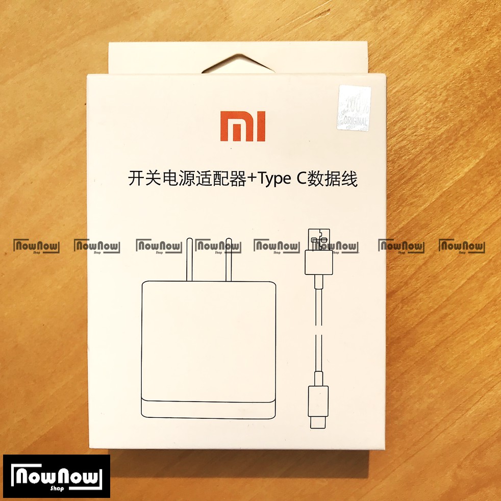 Charger Casan XiaoMi Type C 3A Fast Charging Mi4C Mi5 Mi5S Mi5X Mi6 Plus - MDY-08-ES Original Tipe C