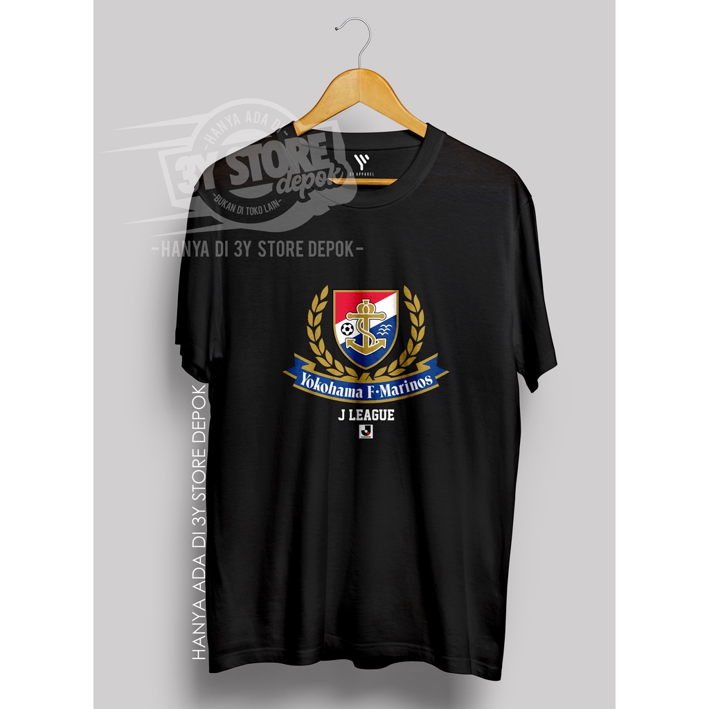 KAOS SANTAI KLUB J-LEAGUE YOKOHAMA F MARINOS /BAHAN KATUN COMBED 30S-3Y STORE