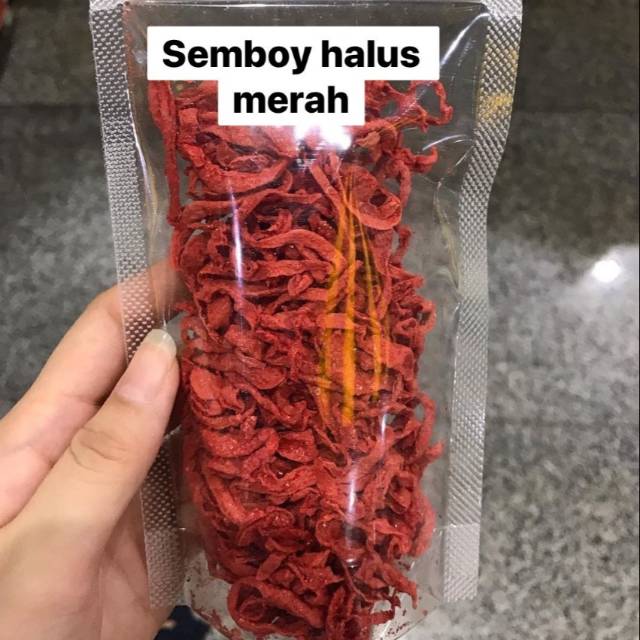 SEMBOY HALUS MERAH