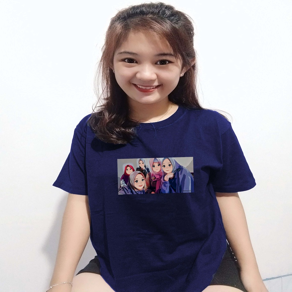 AS /  kaos distro motif sahabat / kaos pria wanita / kaos pria / baju wanita / kaos wanita / baju pria / atasan / polos / atasan wanita / tshirt