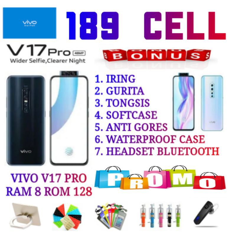 VIVO V17 PRO RAM 8/128 GARANSI RESMI VIVO INDONESIA - SILK