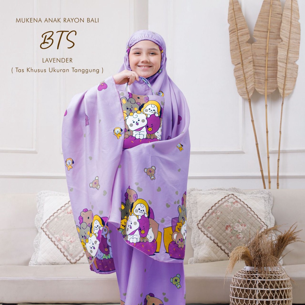 PUSAT MUKENA TASIK - MUKENA ANAK BALI RAYON MOTIF BTS