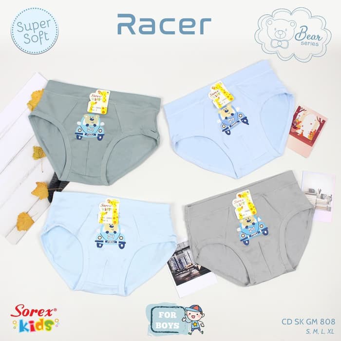 Celana Dalam Anak Segitiga Cd Sorex Kids Boy SK Gm 808 Gt 855