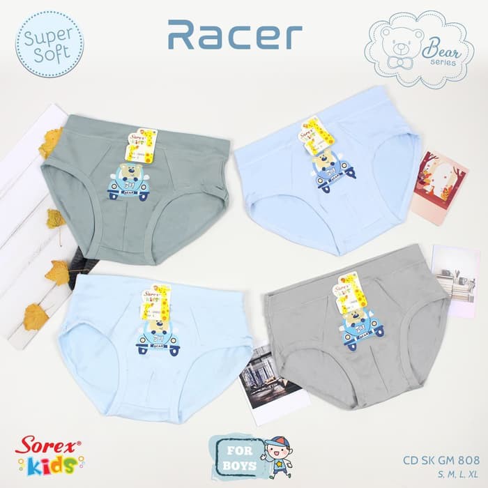 Celana Dalam Anak Segitiga Cd Sorex Kids Boy SK Gm 808 Gt 855