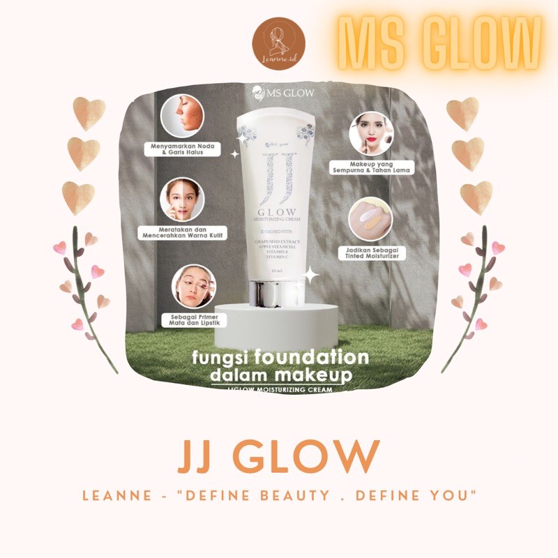 Jual JJ GLOW MOISTURIZING CREAM MS GLOW ORIGINAL Shopee Indonesia