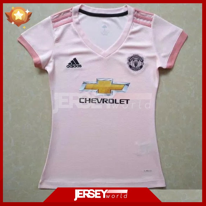 Jersey MU Away Ladies Pink 2018-2019 PREMIUM GRADE ORI