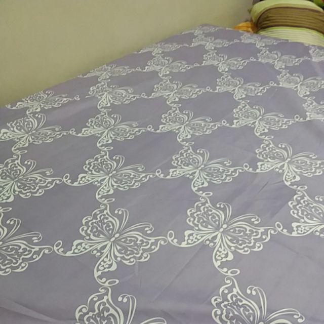 (import) Sprei Waterproof Ukir  Tinggi Komplit Tnp Tas