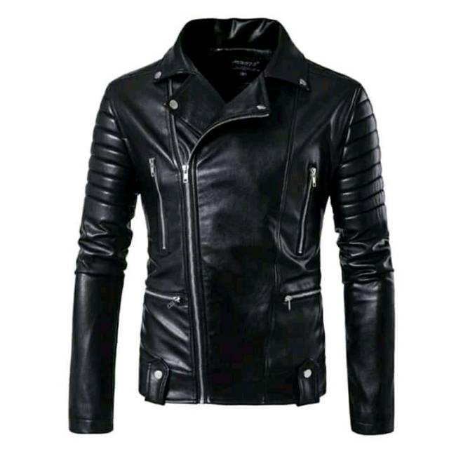 Jaket kulit harley