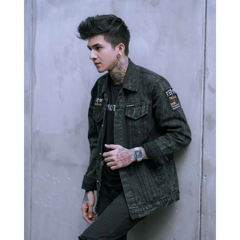 JAKET JEANS SANDWASH COWOK THE BOJIEL- JAKET LEVIS COWOK - JAKET JEANS DENIM COWOK - JAKET TERMURAH