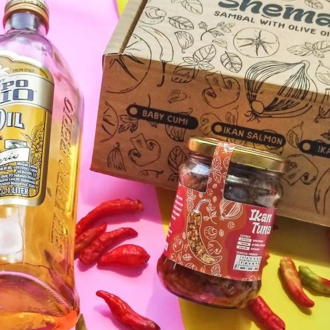 

BISA COD Sambal Tuna / Salmon with 100% olive oil atau minyak zaitun, tanpa MSG MURAH