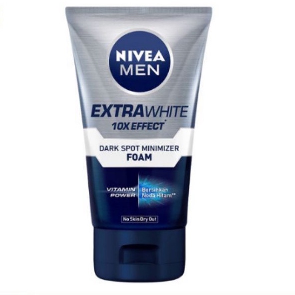 NIVEA MEN Extra Bright 10X EFFECT Dark Spot Minimizer Foam Facial