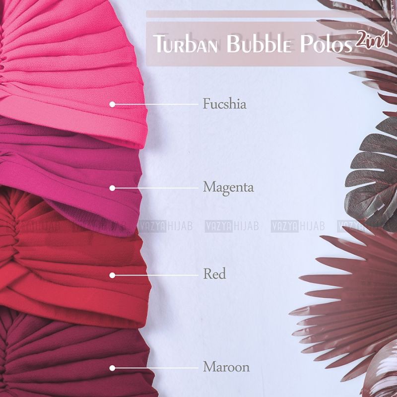 Turban Bubble Polos 2in1