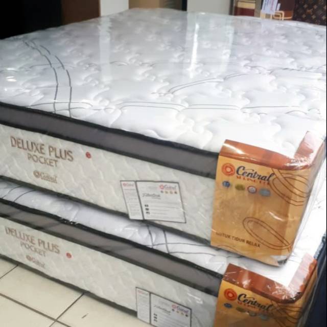 Matras Springbed Central Deluxe Plus Pocket 160x200x28 (cm)