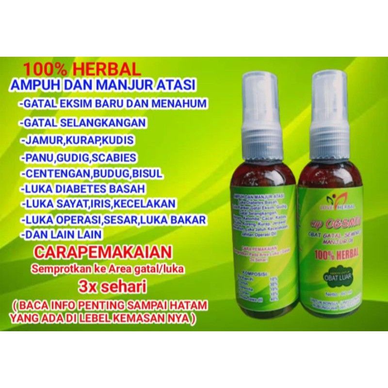 obat semprot herbal gatal kulit eksim