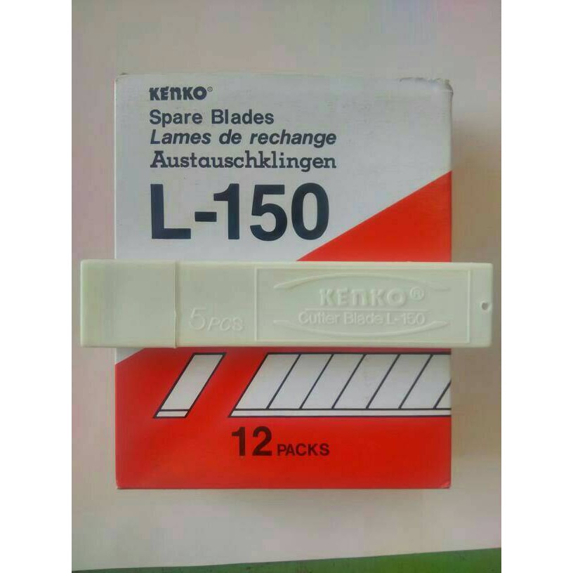 

Dijual ISI CUTTER KENKO L-150 / SPARE BLADES KENKO Diskon