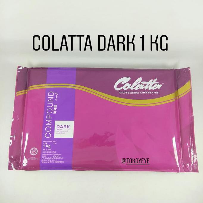 

A47D0 Colatta Dark Chocolate Compound 1Kg