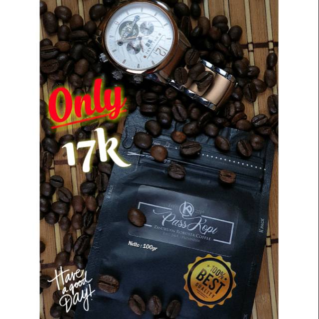 

PassKopi Robusta Bubuk Netto 100gram
