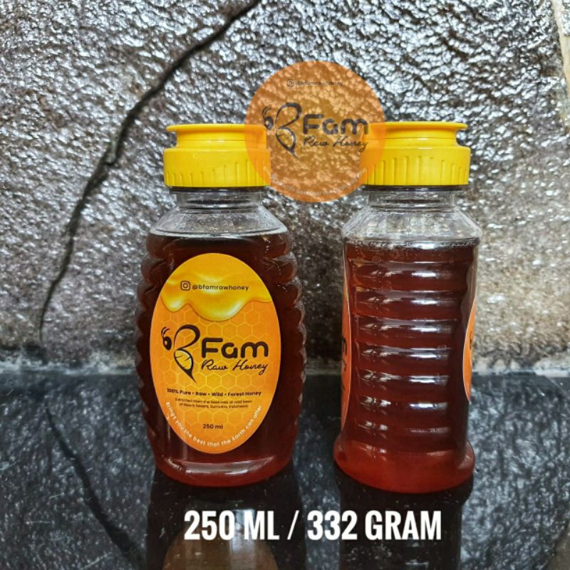 

BFam Raw Honey Madu Mentah Hutan Sialang Riau 250 ml / 332 g