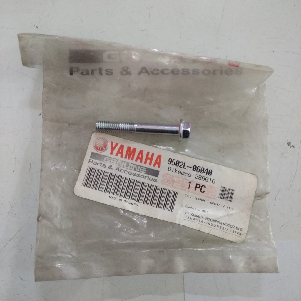 BOLT, FLANGE (JUPITER-Z T110) /9502L-06040 ORIGINAL YAMAHA