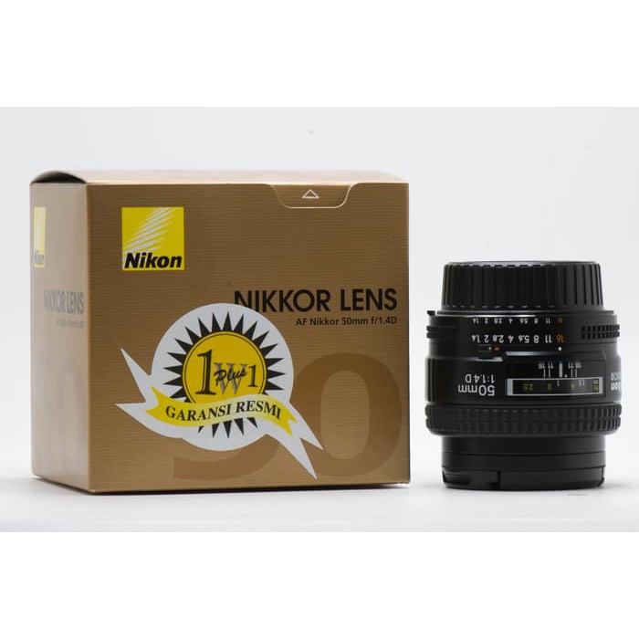 Termurah Nikon AF Nikkor 50mm f/1.4D Bekas Terbaru