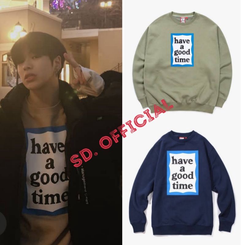 Sweater Basic Tresure YOONJAEHYUK have a good time