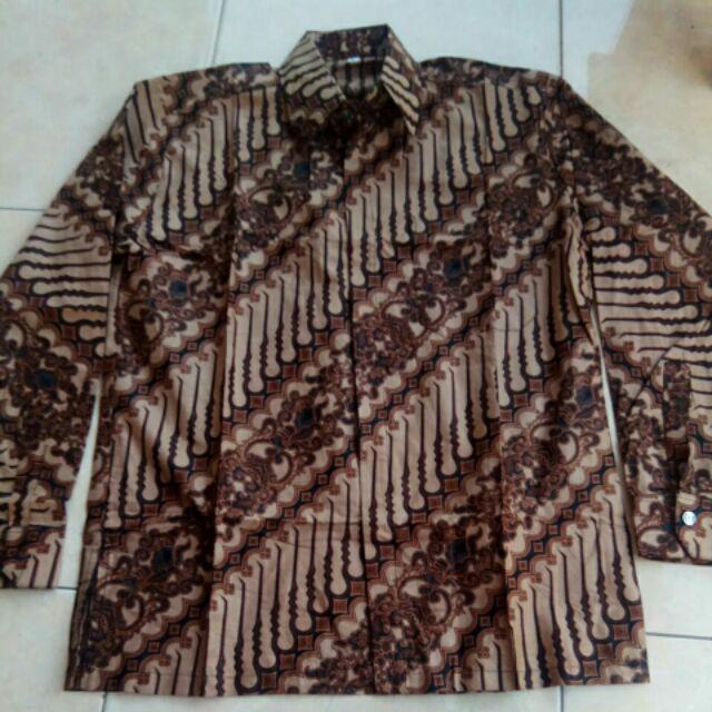 Belanja Kemeja Batik Pria Ppbtk07 Modern Lengan Panjang Casual Modis Trendy Masa Kini Aslipekalongan