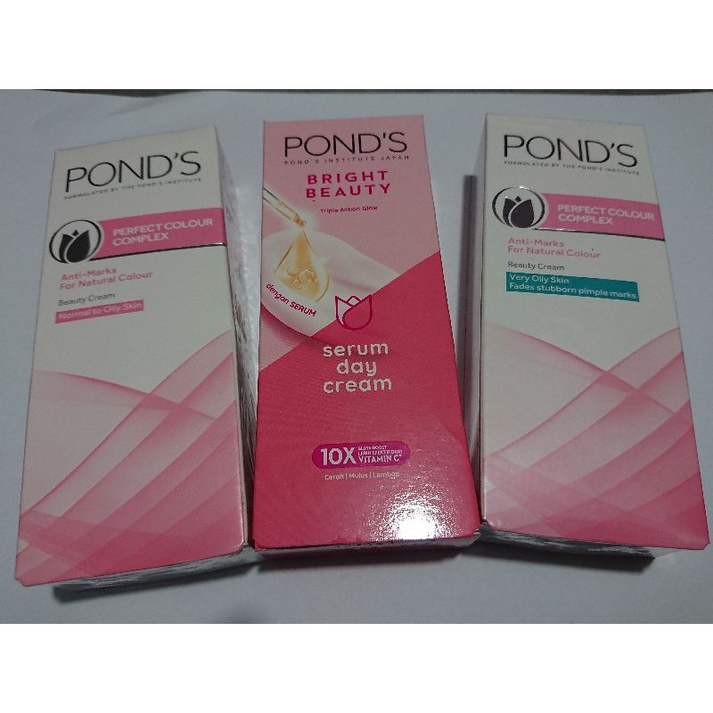 Ponds Bright Beauty Serum Day Cream 40Gr ORIGINAL-BPOM