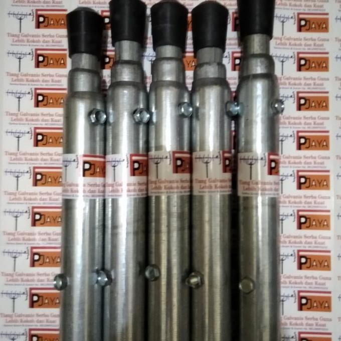 Tiang Antena tv 420cm ( adrien shop) 3 susun pipa galvanis I Antena TV & Parabola