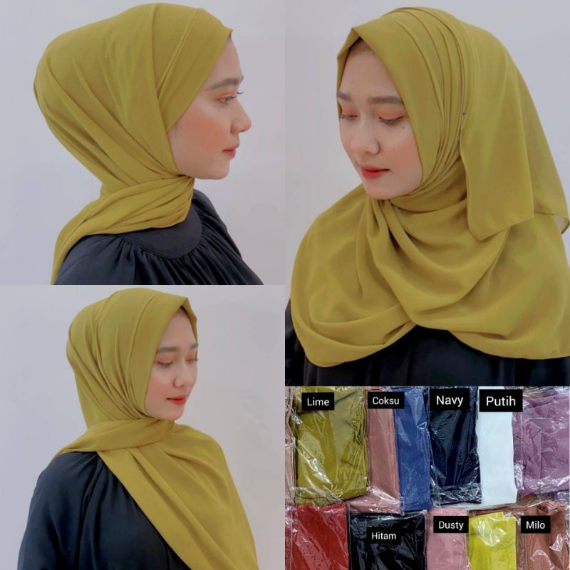 JILBAB PASHMINA MALAYSIA 188x70 | PASHMINA CERUTI ULTIMATE | HIJAB PEKANBARU
