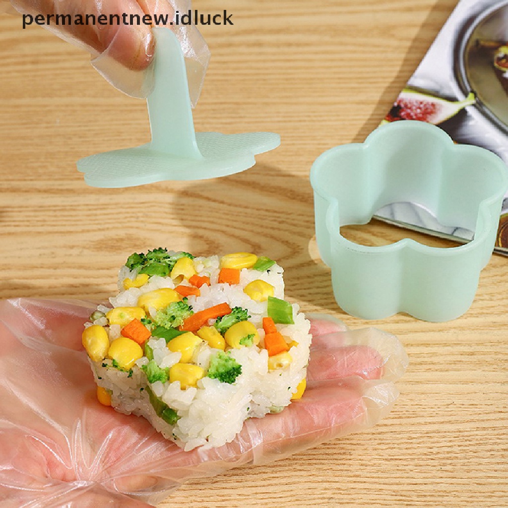 Set 5 Pcs Cetakan Nasi Bentuk Kartun Untuk Bento Sushi