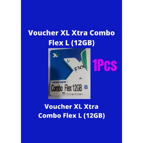 Voucher Kuota XL Xtra Combo Flex L (13GB), XL Combo Flex 13GB Nasional