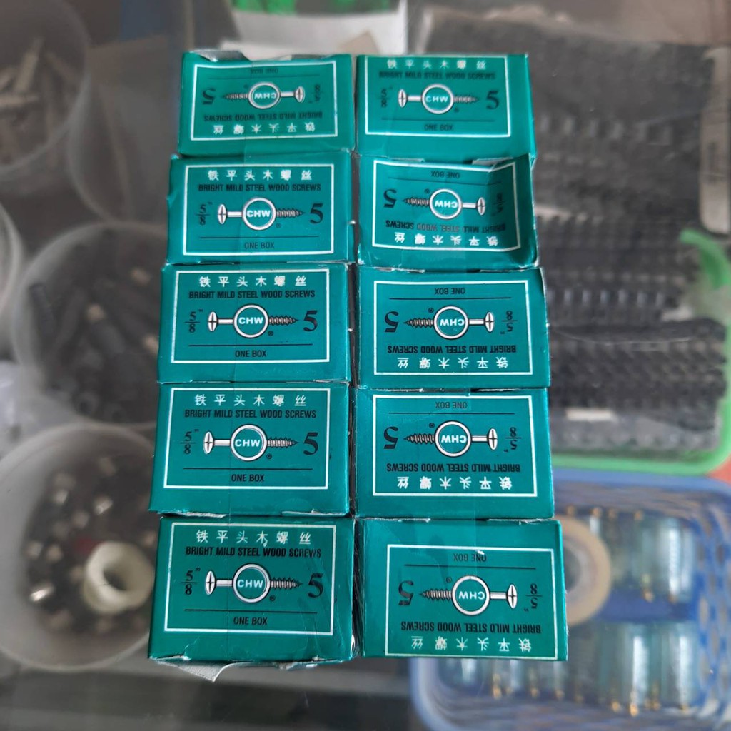 skrup sekrup kayu 5/8 x 5 1 kotak