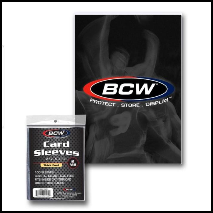 

Bcw Thick Card Sleeves (Isi 100 Pcs)