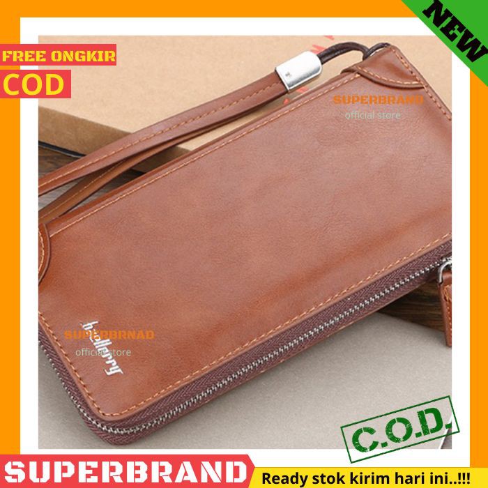 Dompet Panjang Kulit Pria Wanita Baellerry Leather Wallet Dompet Terbaru Murah SM034