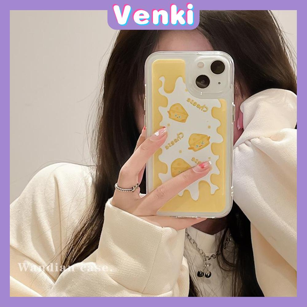 iPhone Case Silicone Soft Case Clear Case Shock Resistant Protection Camera Yellow Cheese Cute Style Compatible with iPhone 11 iPhone 13 Pro Max iPhone 12 Pro Max iPhone 7 Plus  xr