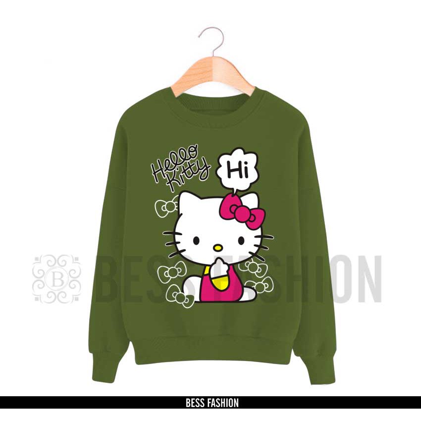 Bess - Sweater Lengan Panjang Murah / Sweater KITTY H!!