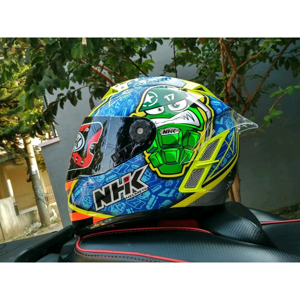 Helm Nhk GP Pro Karel yellow plus Spoiler Terbaik