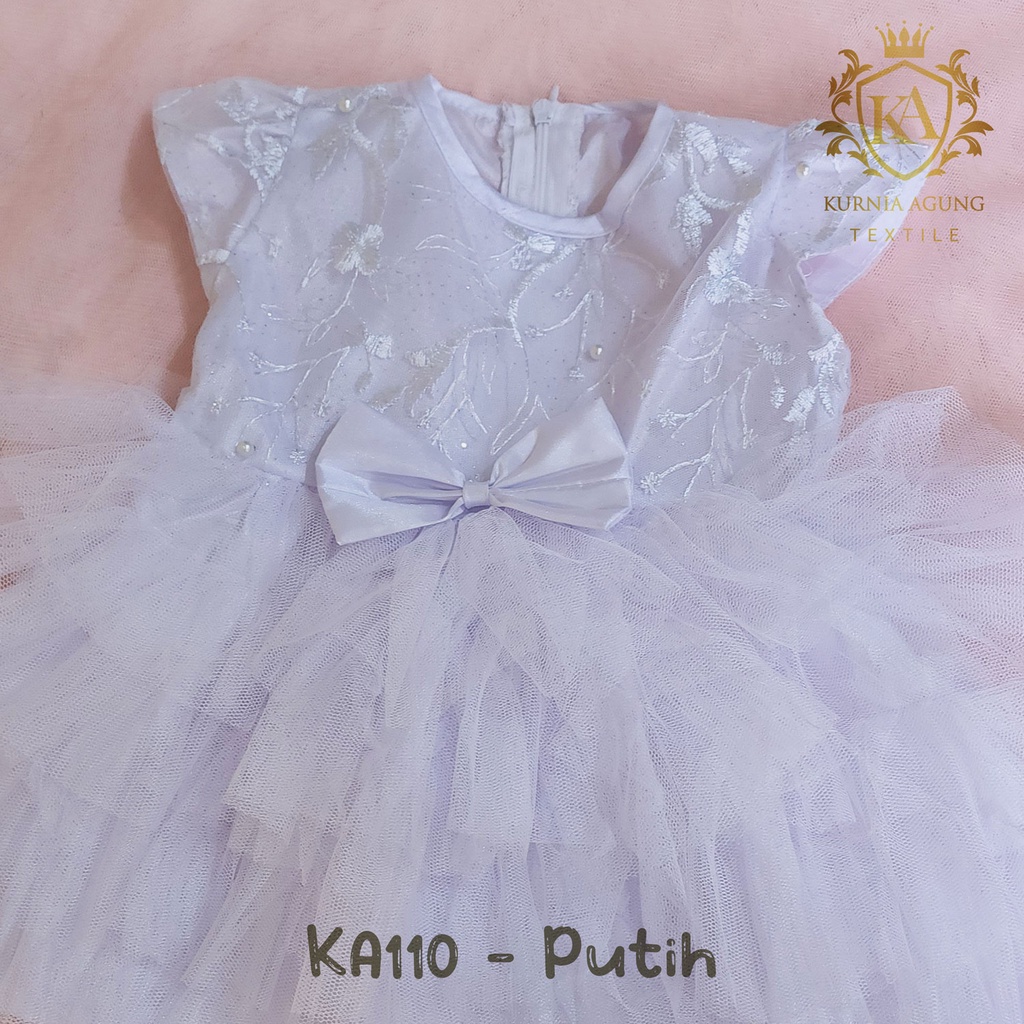 Gaun Putih Bayi Perempuan 0 6 12 Bulan Dress Baby Aqiqah Baju Baptis Bayi Perempuan 1 tahun Import Hampers Kado Baby New Born Kekinian Elegan Mewah