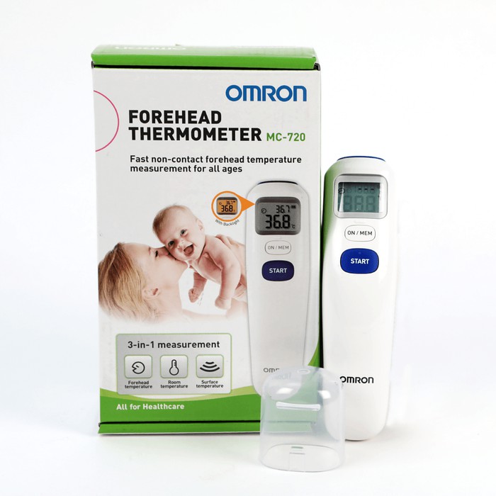 OMRON MC-720 Termometer Dahi Digital Forehead Thermometer MC720 Infrared