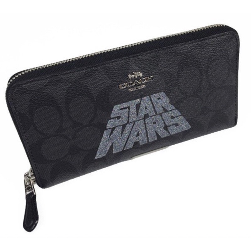 Coach Accordion Zip Wallet With Star Wars (C88589)