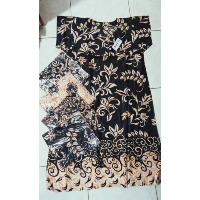 Daster Classic Cantik Motif Batik Rayon Remaja Ibu Muda ABG Fashion Baju Tidur Wanita