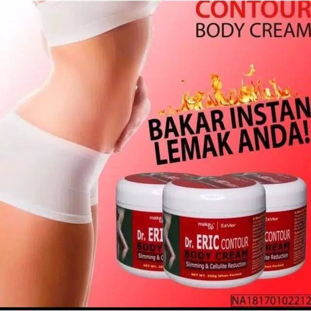 Medan Termurah BPOM Krim Pelangsing Dr.Eric Contour Body Cream 250gram