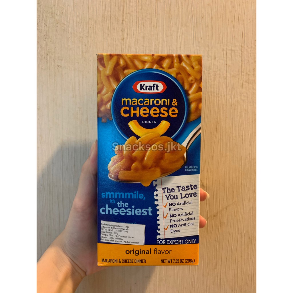 Jual KRAFT MACARONI AND CHEESE ORIGINAL USA | Shopee Indonesia