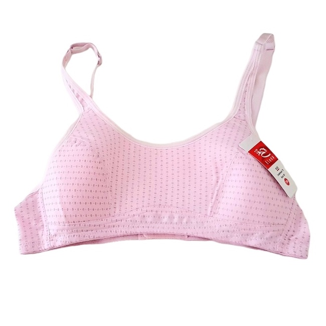 Bra / BH Remaja Elena 4004 (Tanpa Busa, Tanpa Kawat, Kait 3, Cup A)