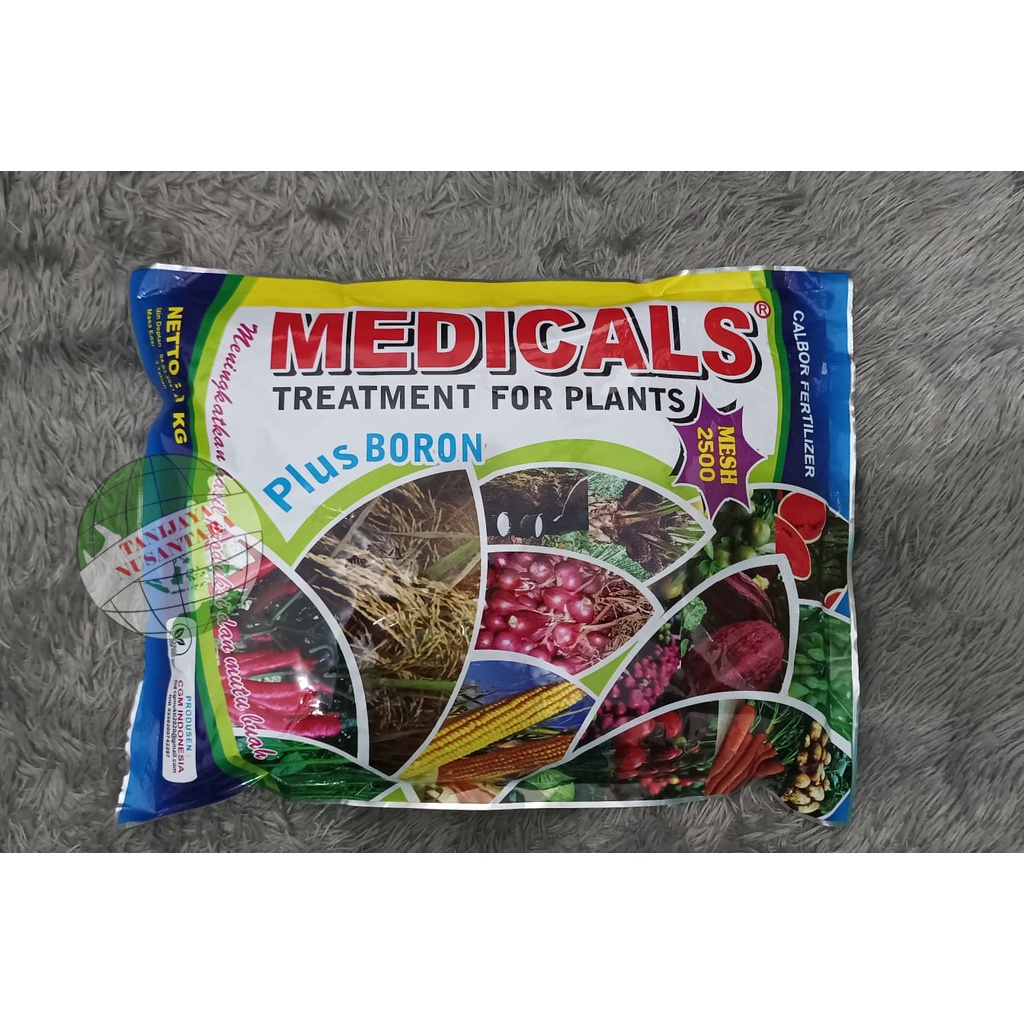 Pupuk Kalsium Medicals Mesh 2500 Plus Boron  - 1 KG