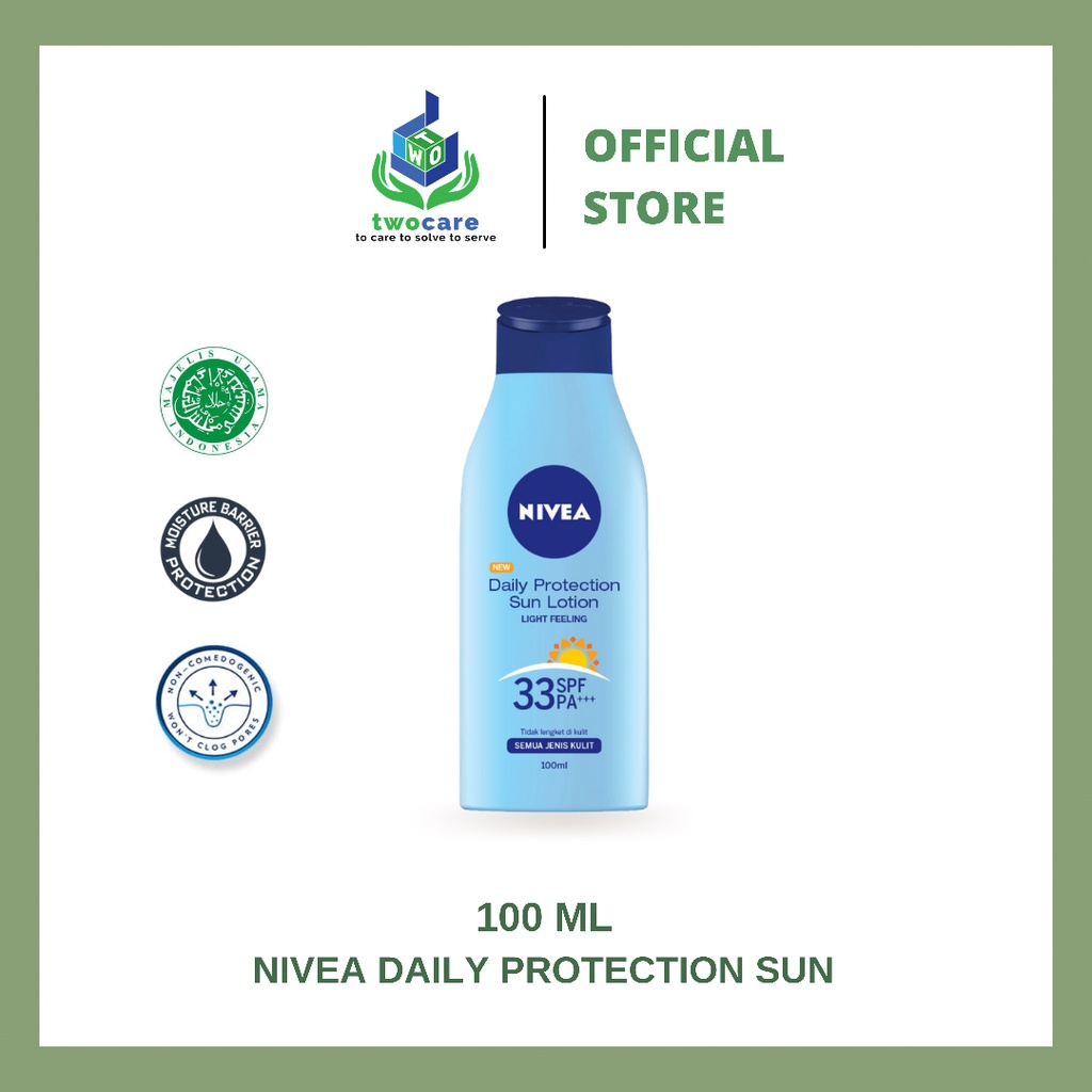 NIVEA Body Lotion Daily Protection Sun Sunblock 100 ml