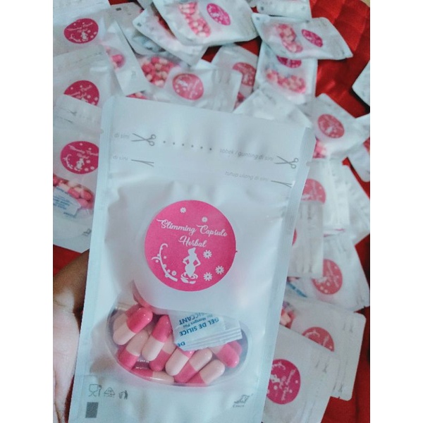 Paket Reseller Slimming Herbal Capsule PINK &amp; STRONG (Kemasan Ecer)