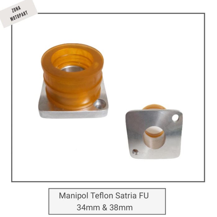 Intake Manipol Manifold Manipul Teflon Fu Karbu 34mm 38mm