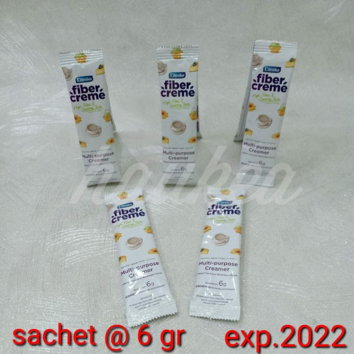 

Krimer- Krimer Fiber Creme Ellenka Creamer Sehat Bubuk Serbaguna Sachet 6 Gr -Krimer.