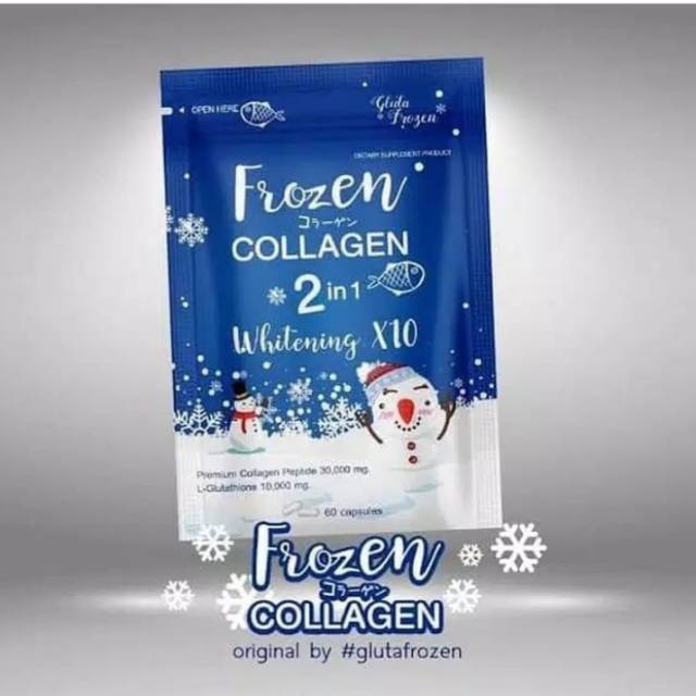 Frozen Collagen 2 in 1 Whitening X10